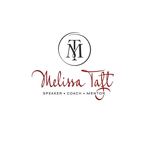 Signature design with the title 'Melissa Taft logo'
