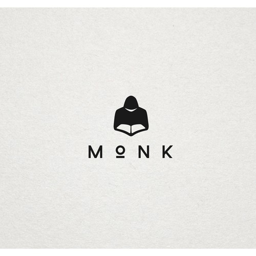 Monk logo with the title 'monk'