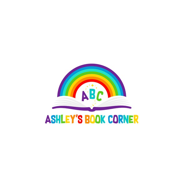 Childish design with the title 'Logo ABC'