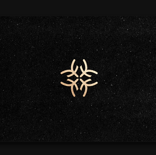 K brand with the title 'Unique logo design for man fashion.'