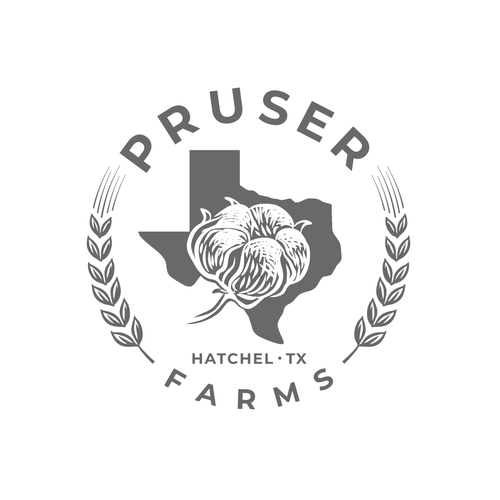 Wheat logo with the title 'farm logo'