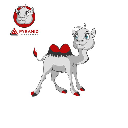 Cute animal design with the title 'Camel'
