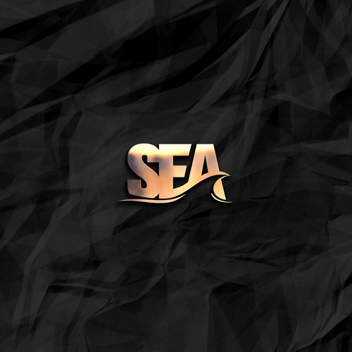 Wave logo with the title 'SEA a cool new sunglasses Brand'