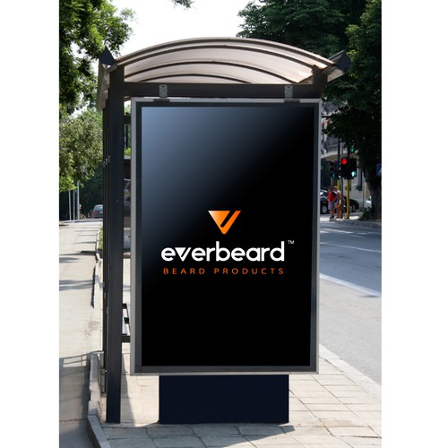 Blade design with the title 'Beard Products'