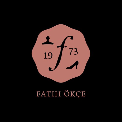 Alphabet design with the title 'Classy insignia for leading shoe manufacturer'