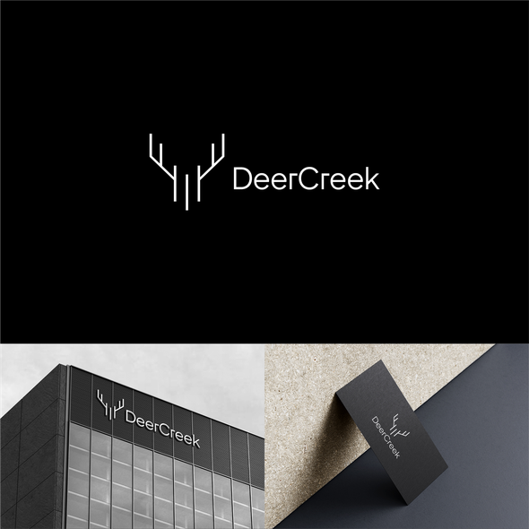 Deer logo with the title 'Logo for DeerCreek'