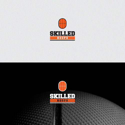 Skills logo with the title 'Skilled Hoops - Logo'