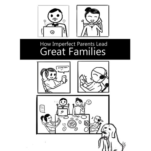 Family book cover with the title 'we believe that beautiful family respect their time'