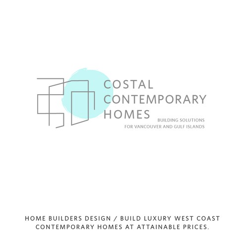 Watercolor brand with the title 'Logo '