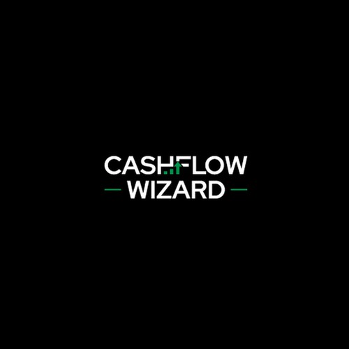 Trading logo with the title 'Cash Flow wizard'