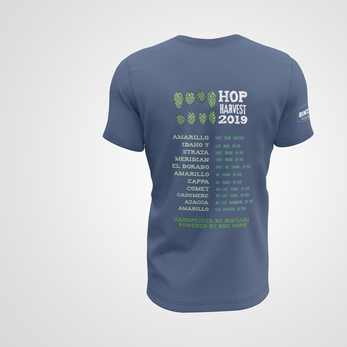 Food t-shirt with the title 'T-shirt design'