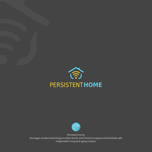 Wireless design with the title 'Logo design'