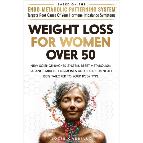 Science book cover with the title 'Weight Loss for Women Over 50'