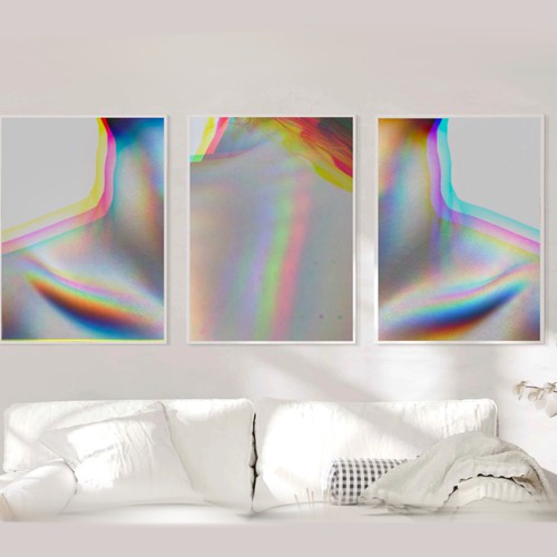 Picture design with the title 'Concept of high quality interior art'