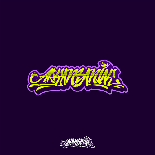 Graffiti logo with the title 'Arkansaniak'