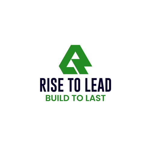 Lead logo with the title 'Rise to Lead logo'