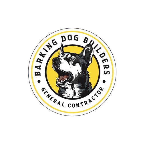 Builder logo with the title 'Barking Dog Builders LLC'
