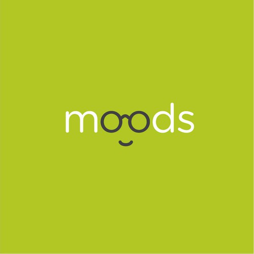 Eyeglass logo with the title 'Logo for friendly eyeglass company'