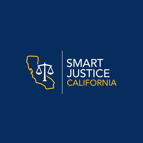 Justice logo with the title 'Runner-up logo concept for an organization in California dealing with criminal justice. [October 2017]'