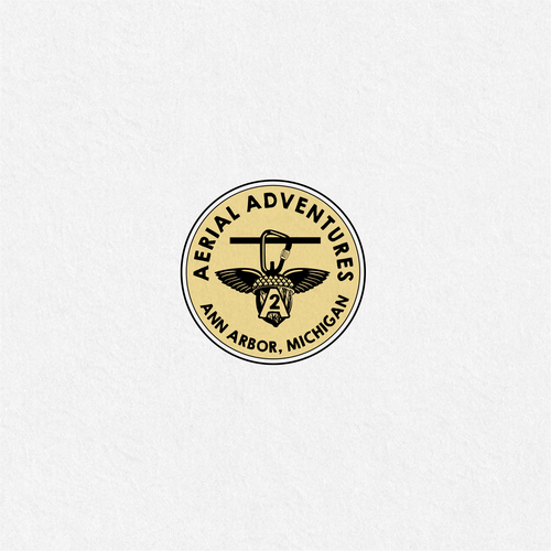 Owl logo with the title 'Creative logo for adventure '