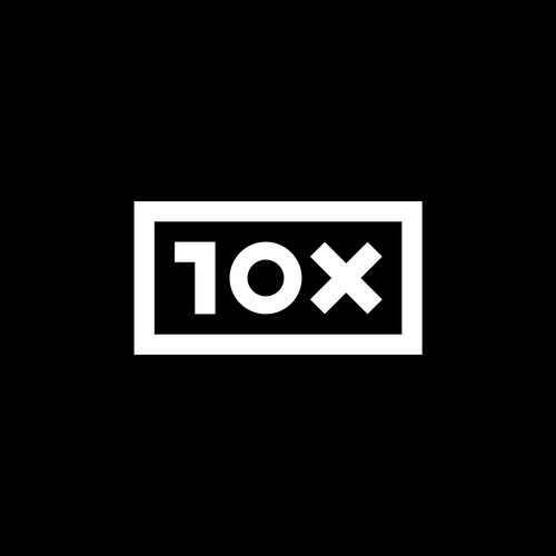 X design with the title 'Bold logo for 10X'