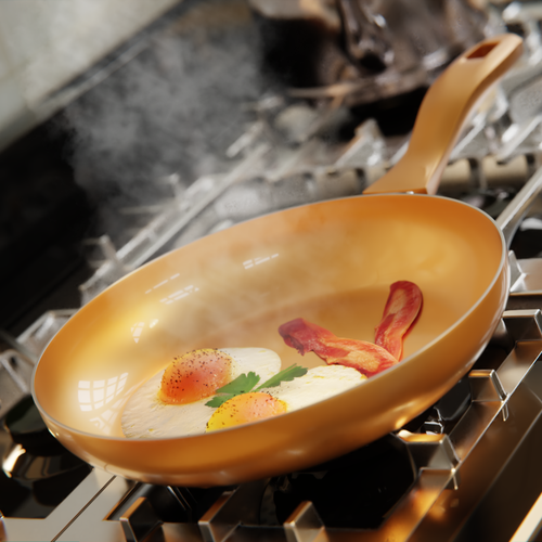 Pan design with the title '3d Pan Design'