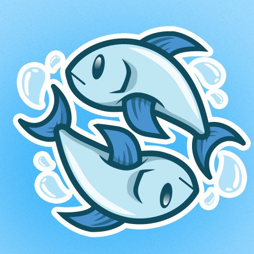 Zodiac artwork with the title 'Need cute illustrations for app'