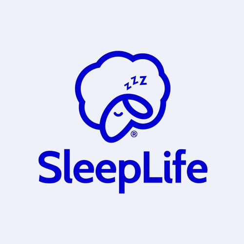 Sleep logo with the title 'SleepLife'