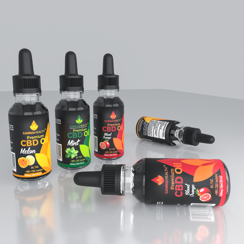 Creative label with the title 'Bottle and Label Design'