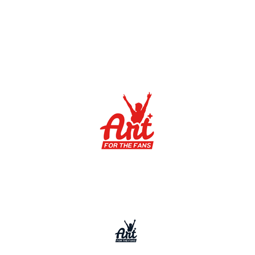 Fan design with the title 'Art for the Fans Logo'