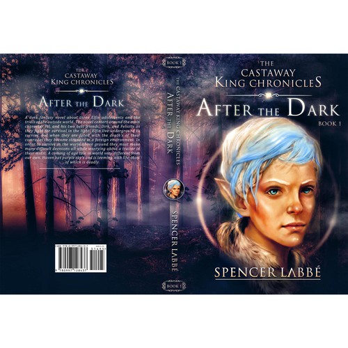 Fantasy design with the title 'After the dark'