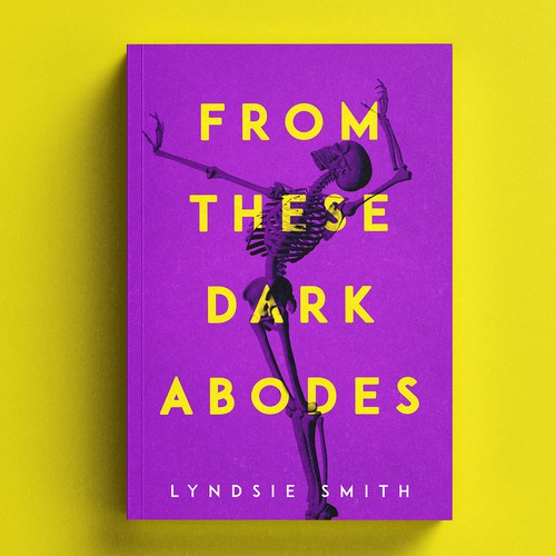 Art book cover with the title 'From these dark abodes'