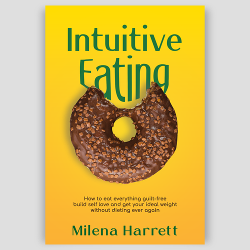 Food book cover with the title 'Book cover'