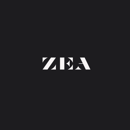Black and white music logo with the title 'Zea'