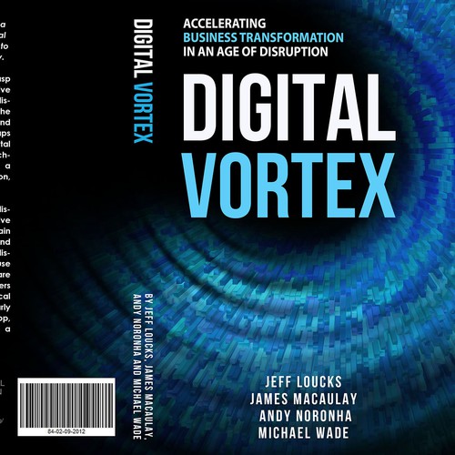 Digital book cover with the title 'DIGITAL VORTEX'