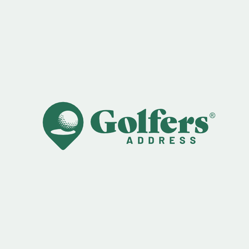 Golf brand with the title 'Golfers Address'