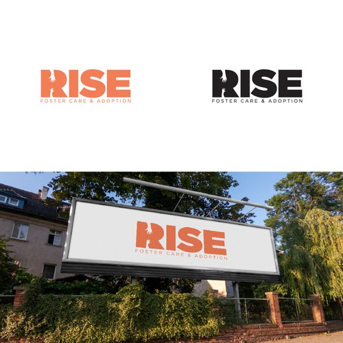 Adoption logo with the title 'RISE'