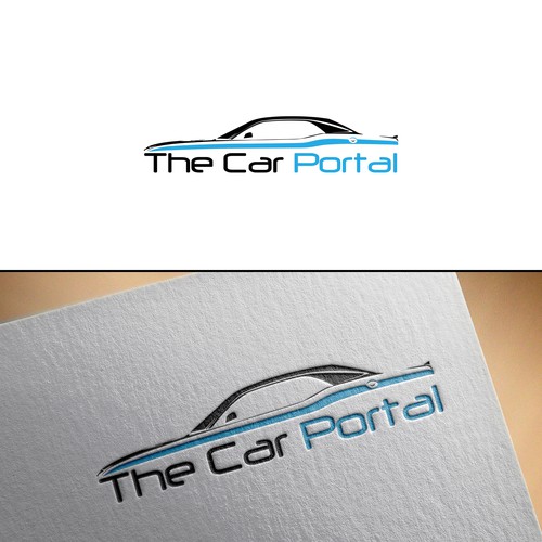 Portal logo with the title 'Logo For The Car Portal Comparison Website.'