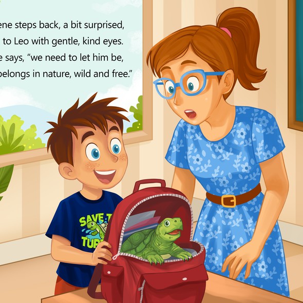 Illustration with the title 'Guess What '