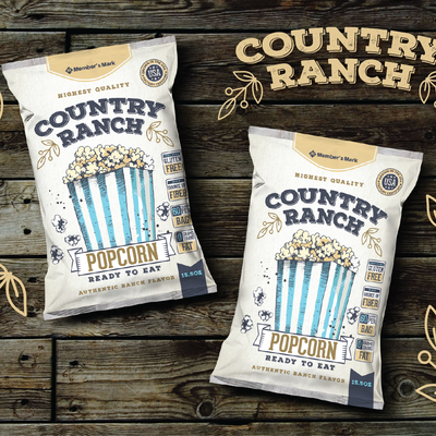 Country Ranch popcorn