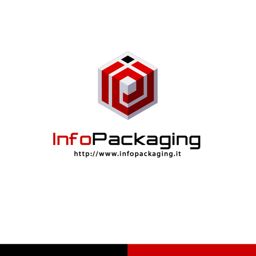 Cube brand with the title 'Info Packaging'