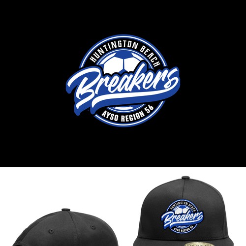 Illustrator design with the title 'Breaker Logo'
