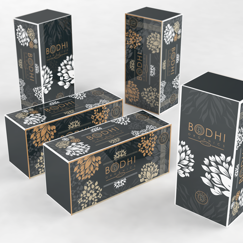 Tea packaging with the title 'Tea concept'