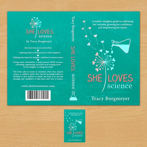 Science book cover with the title 'Book Cover for Tracy Borgmeyer'