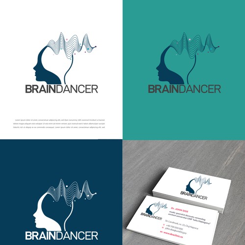 Dancer design with the title 'brain dancer'