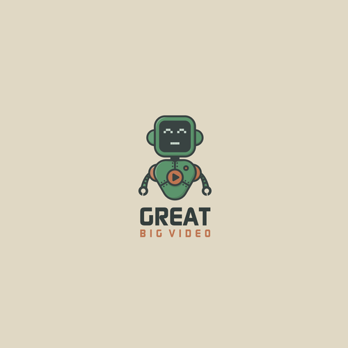 Robot brand with the title 'Great Big Video'