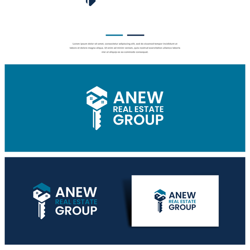 Council logo with the title 'ANEW Real Estate Group'