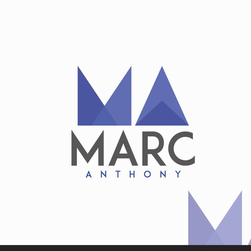 Disco logo with the title 'Create a solid logo for Marc Anthony EDM producer.'