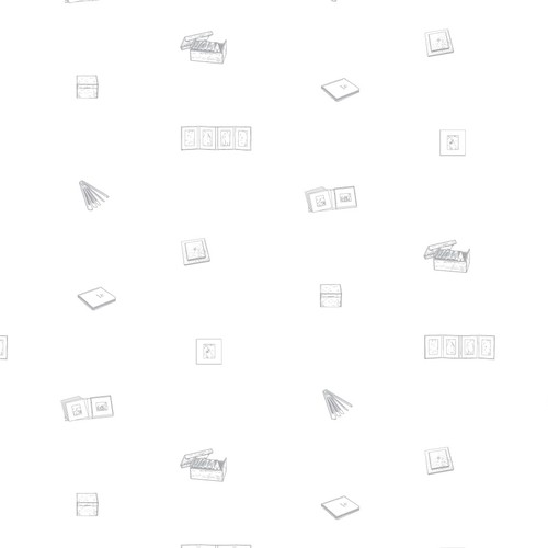 Paper artwork with the title 'Handdrawn Paper Pattern'