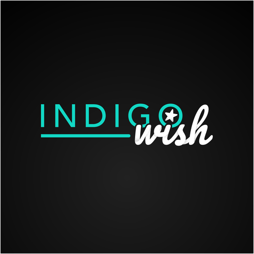 Indigo logo with the title 'Attractive Logo Design for Online Store'